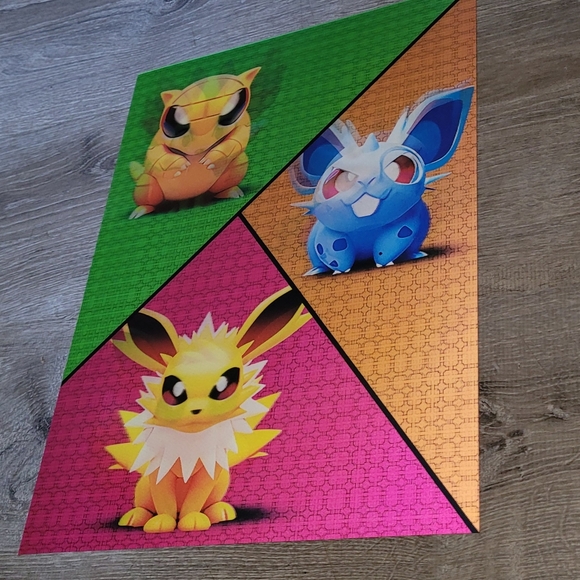 Pokemon Image Changing 3D Holographic Lenticular Poster - Picture 4 of 4